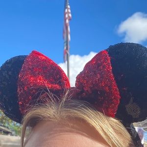 Disney Parks Minnie Mouse Sequins Ears